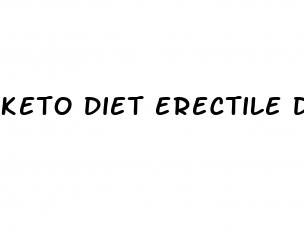 keto diet erectile dysfunction