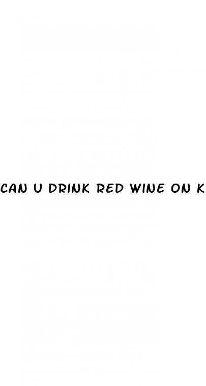 can u drink red wine on keto diet
