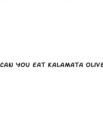 can you eat kalamata olives on keto diet