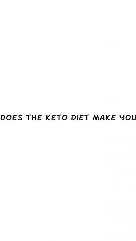does the keto diet make you tired