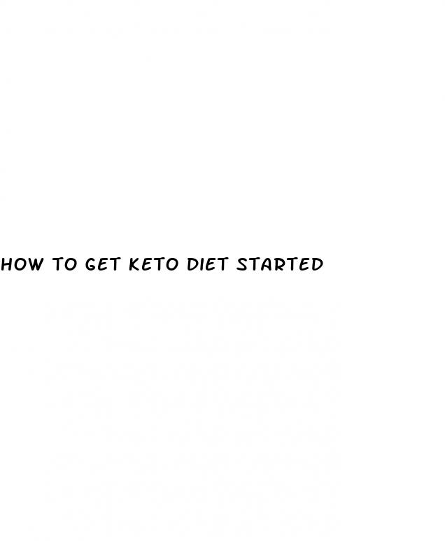 how to get keto diet started