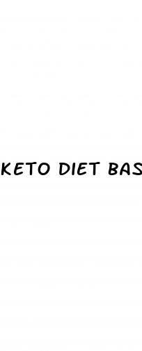 keto diet basic rules