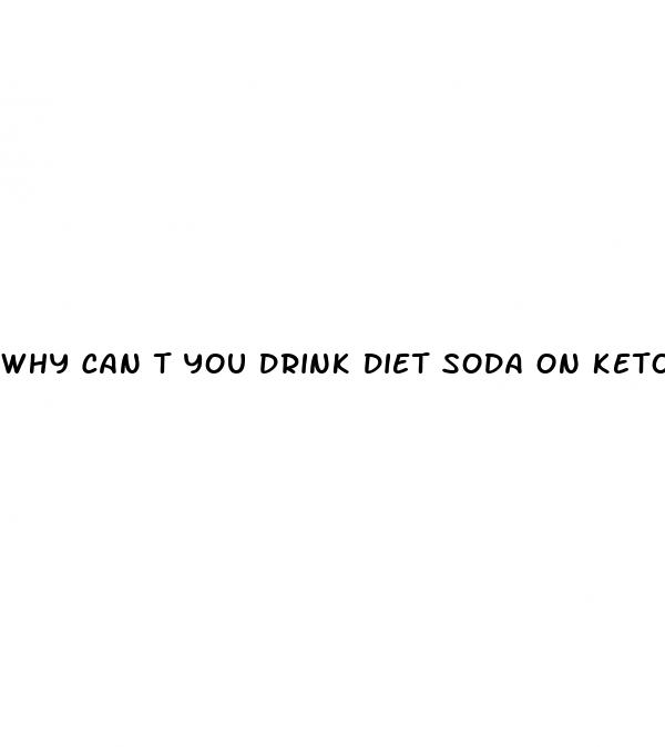 why can t you drink diet soda on keto