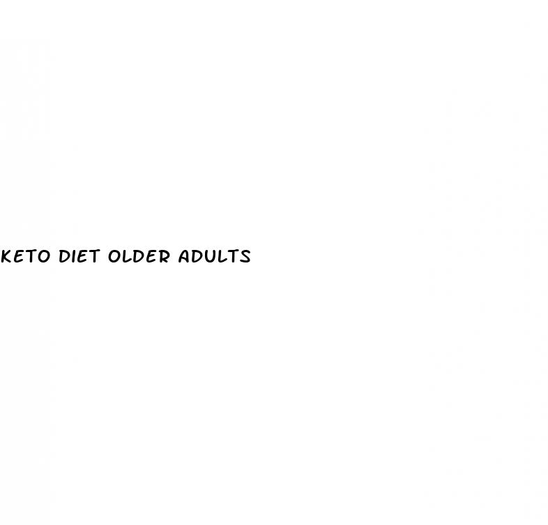 keto diet older adults