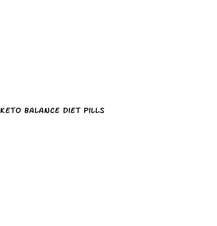 keto balance diet pills
