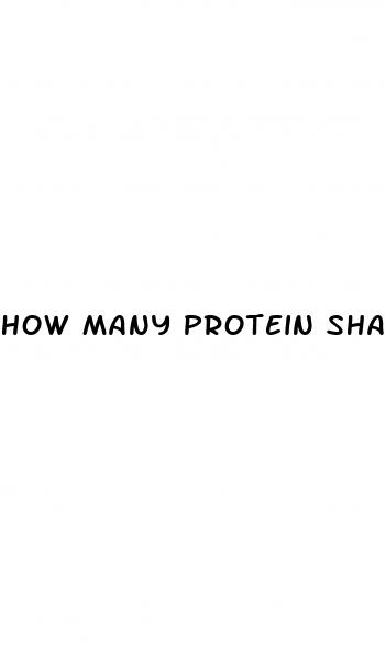 how many protein shakes a day weight loss