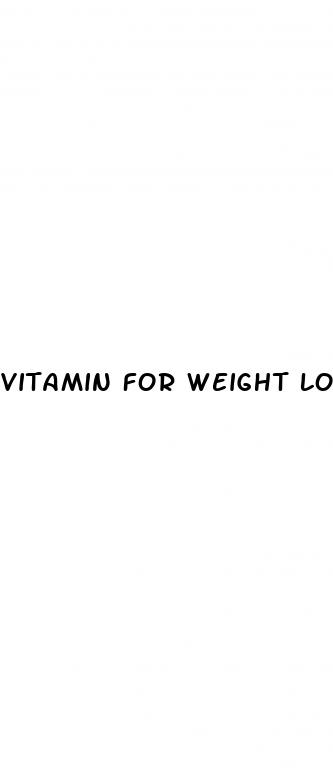 vitamin for weight loss
