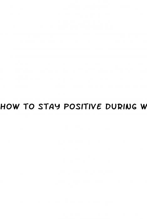 how to stay positive during weight loss