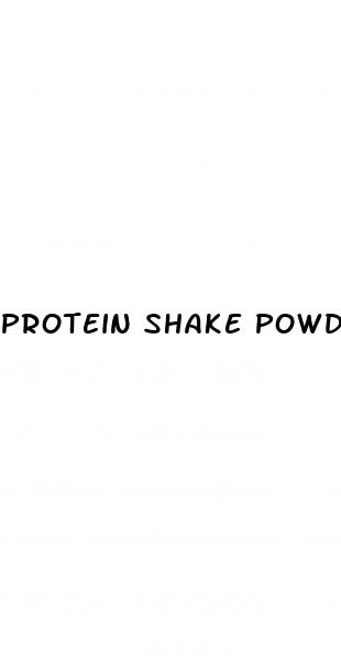 protein shake powder for weight loss