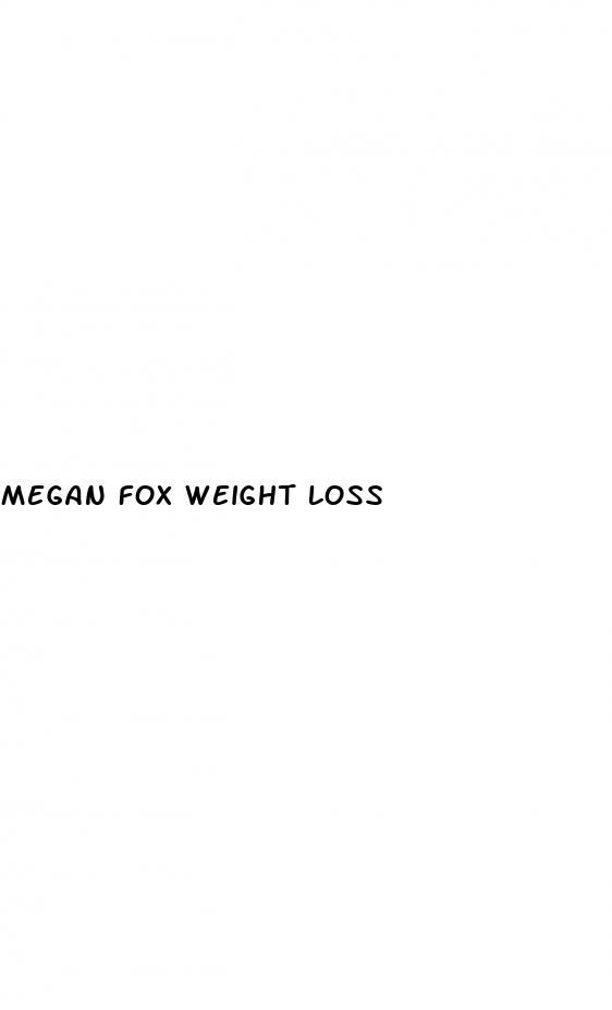 megan fox weight loss
