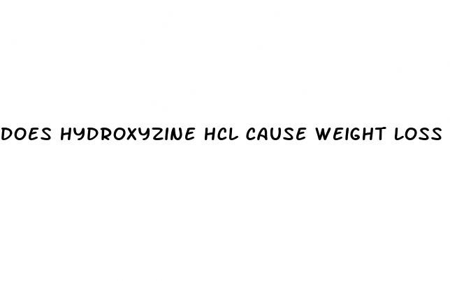 does hydroxyzine hcl cause weight loss