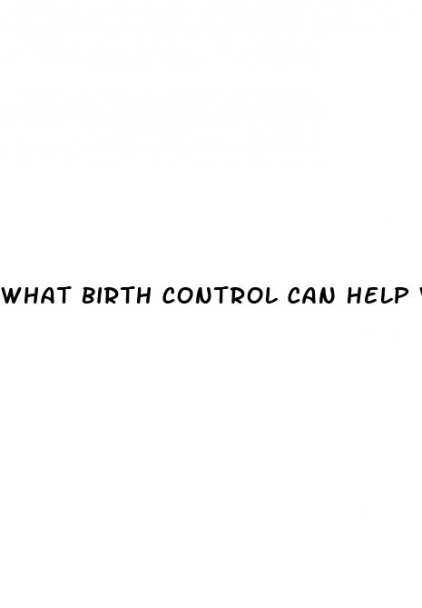 what birth control can help with weight loss