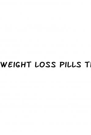 weight loss pills that don 39