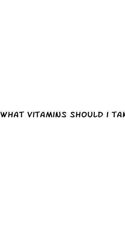 what vitamins should i take for weight loss