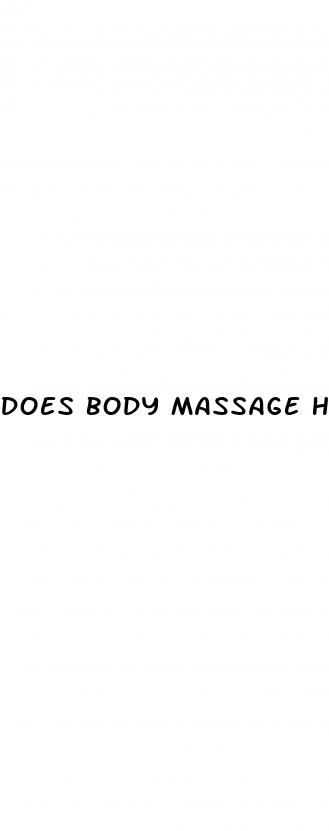does body massage help in weight loss