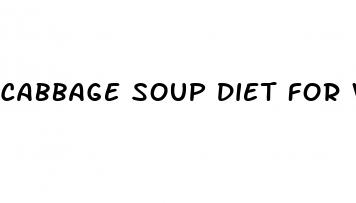 cabbage soup diet for weight loss