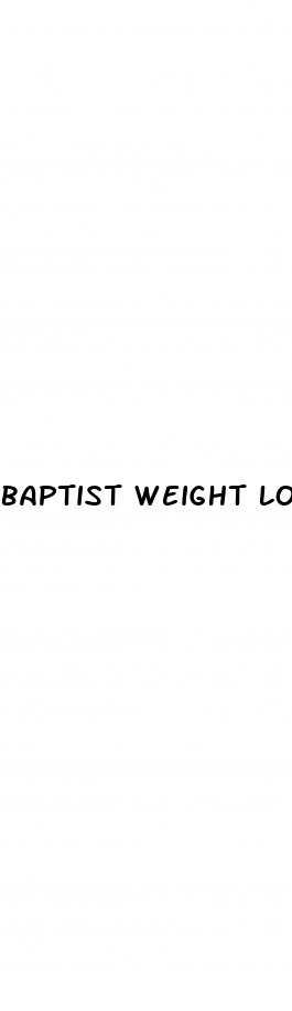 baptist weight loss center