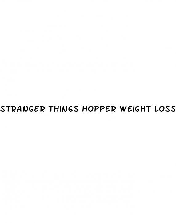 stranger things hopper weight loss
