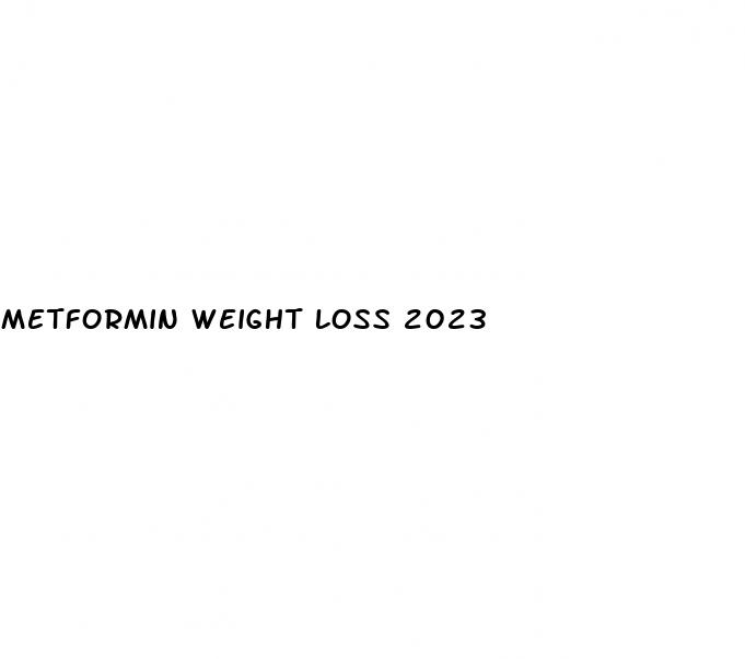 metformin weight loss 2023