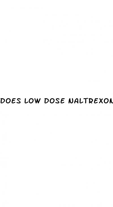 does low dose naltrexone cause weight loss