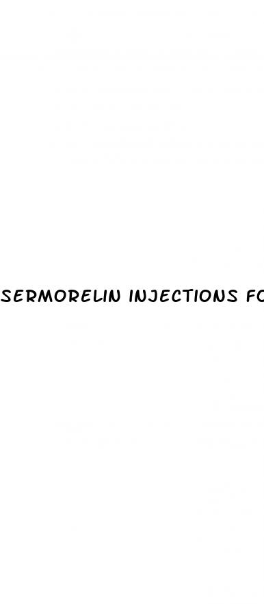 sermorelin injections for weight loss