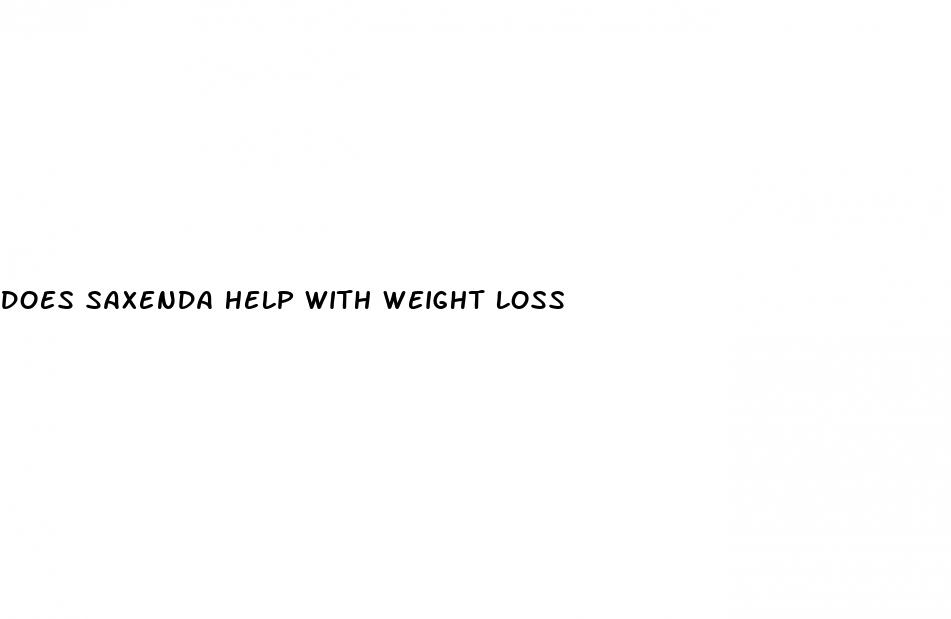 does saxenda help with weight loss