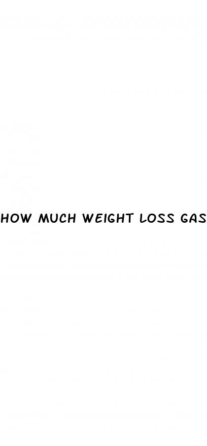 how much weight loss gastric sleeve