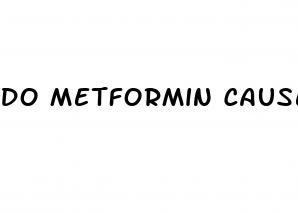 do metformin cause weight loss