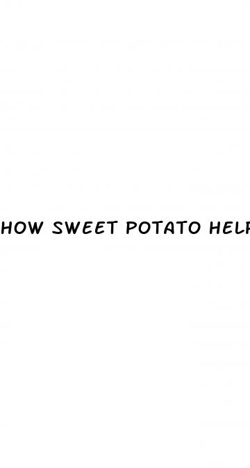 how sweet potato helps in weight loss