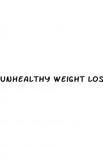 unhealthy weight loss rate