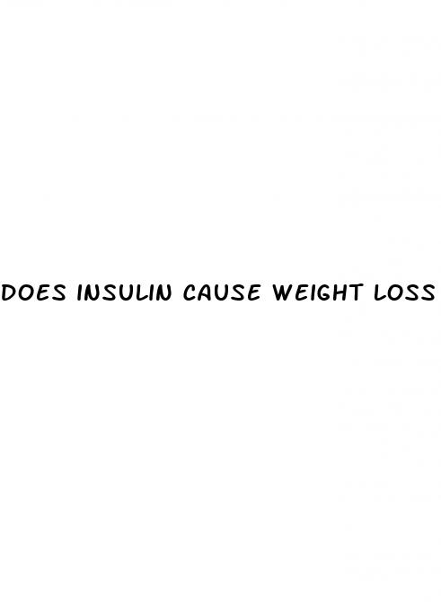 does insulin cause weight loss