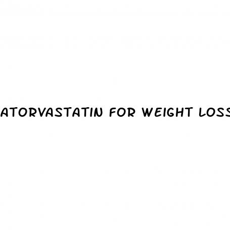 atorvastatin for weight loss