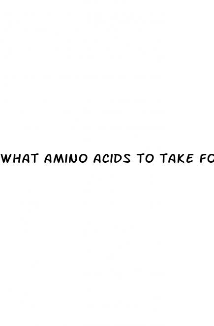 what amino acids to take for weight loss