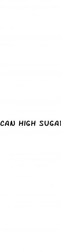 can high sugar levels cause weight loss