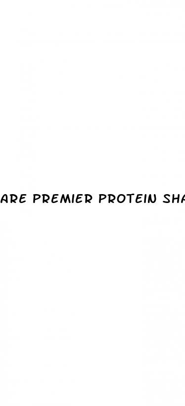 are premier protein shakes good for weight loss
