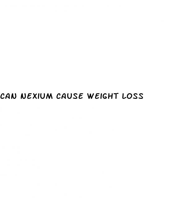 can nexium cause weight loss