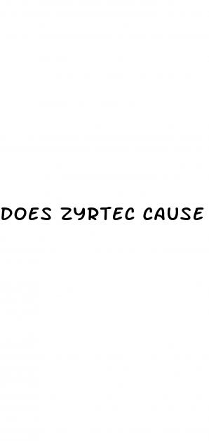 does zyrtec cause weight loss