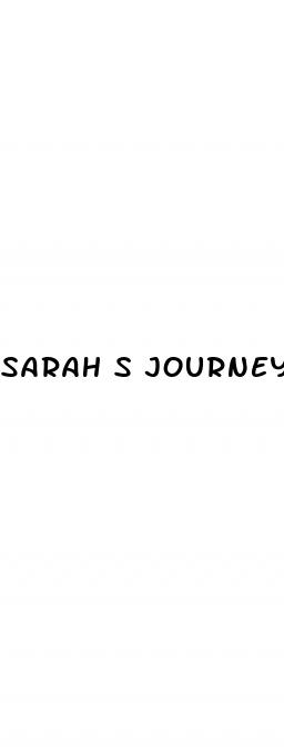 sarah s journey weight loss pills