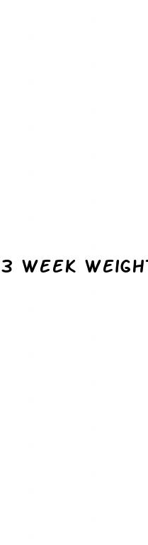 3 week weight loss before and after