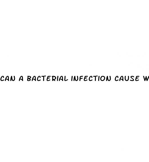 can a bacterial infection cause weight loss
