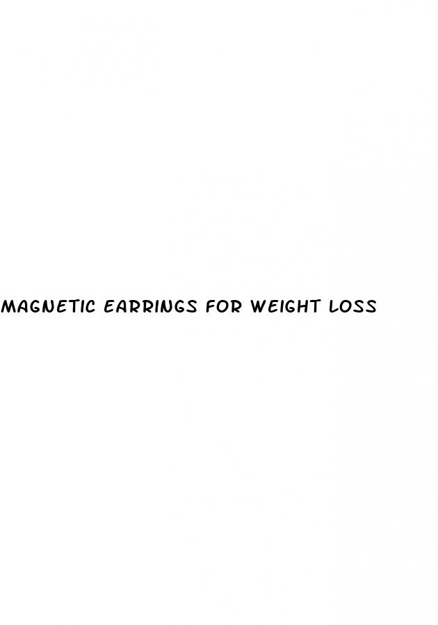 magnetic earrings for weight loss