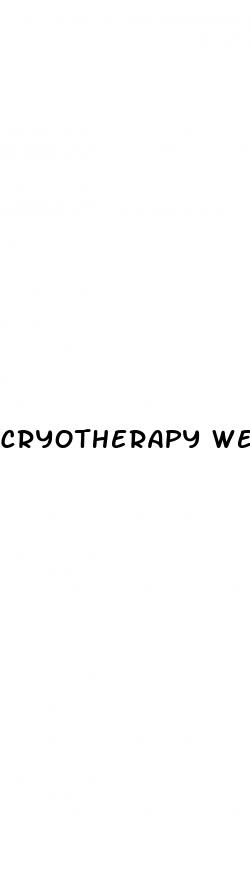 cryotherapy weight loss results
