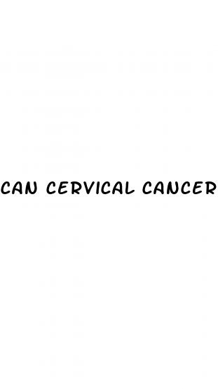 can cervical cancer cause weight loss