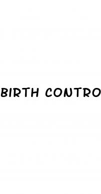 birth control pill and weight loss