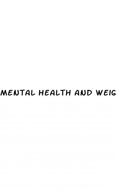 mental health and weight loss