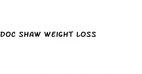 doc shaw weight loss