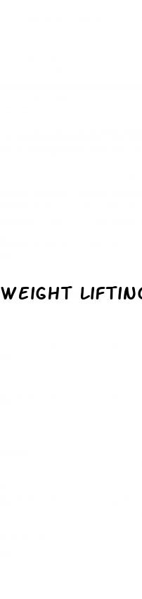 weight lifting for weight loss female