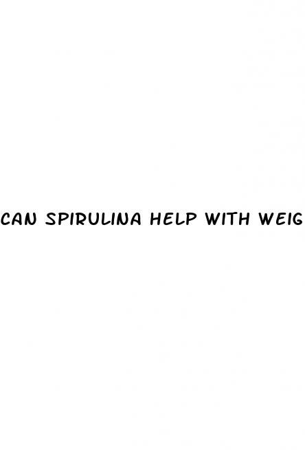 can spirulina help with weight loss