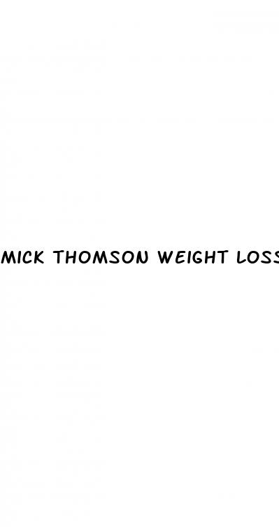 mick thomson weight loss