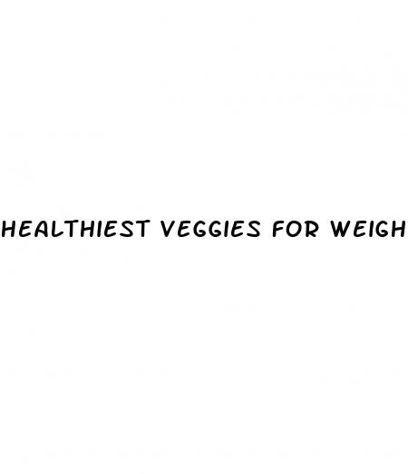 healthiest veggies for weight loss